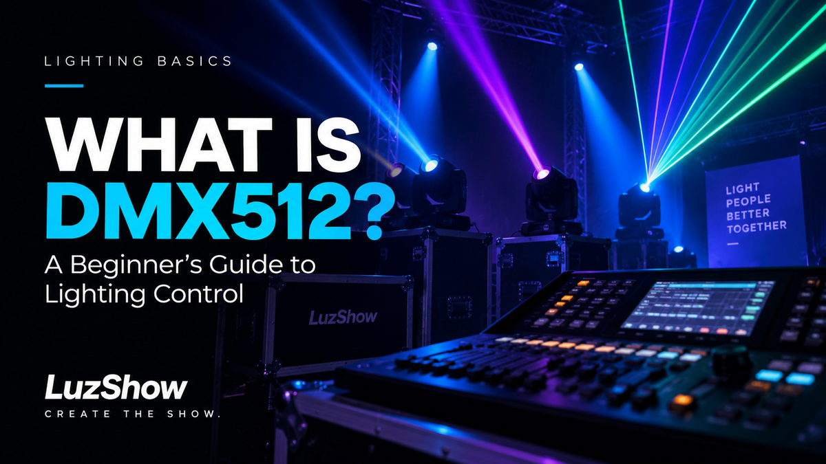 What Is DMX512? A Beginner’s Guide to Lighting Control