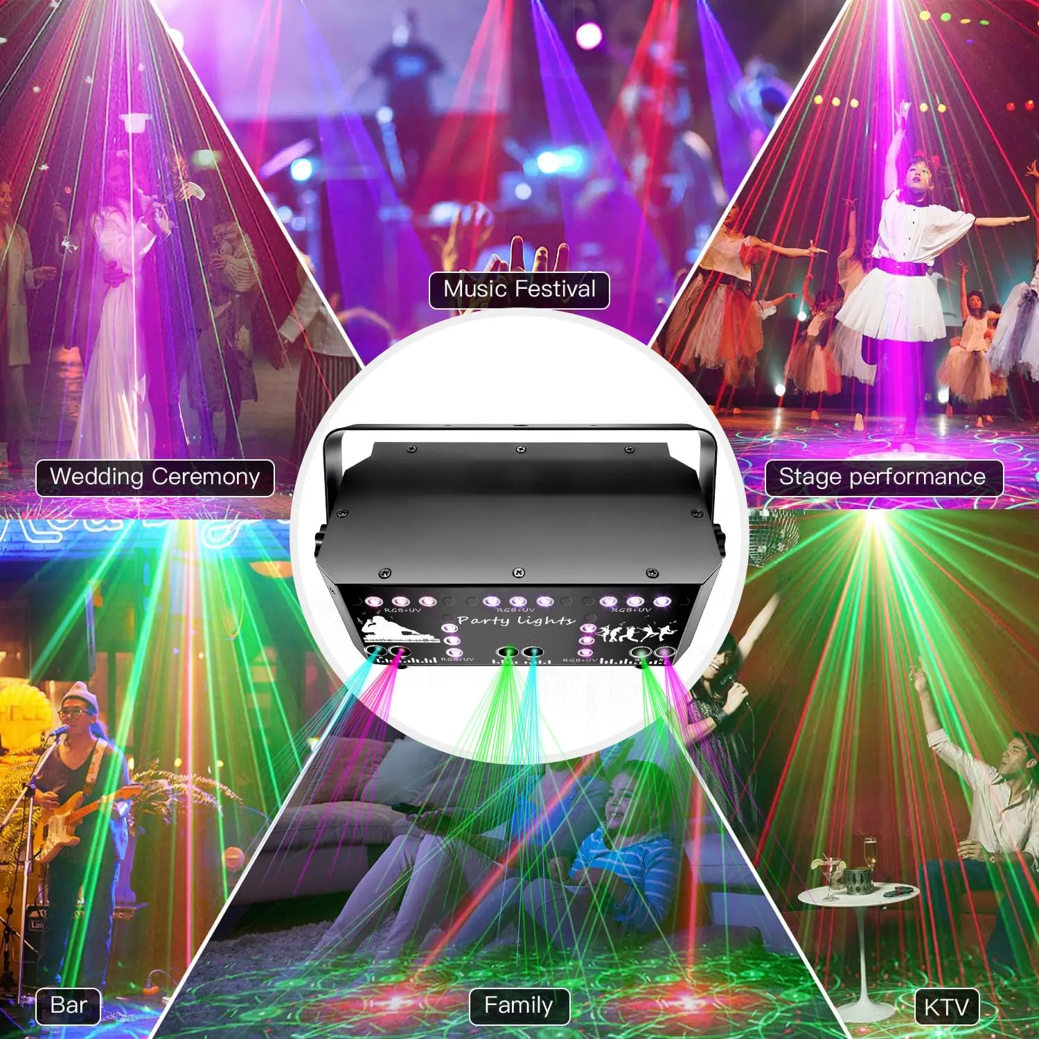 DJ Disco New Fan Laser