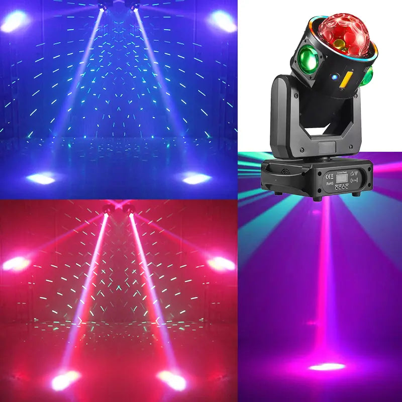 LED Flying Star Hammer Laser Light
