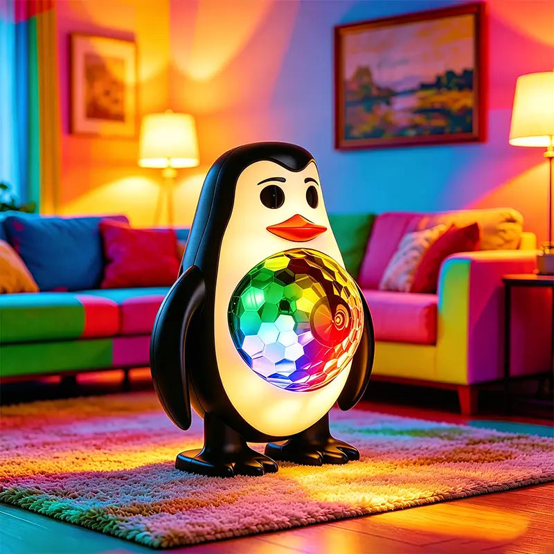 Penguin pattern party light