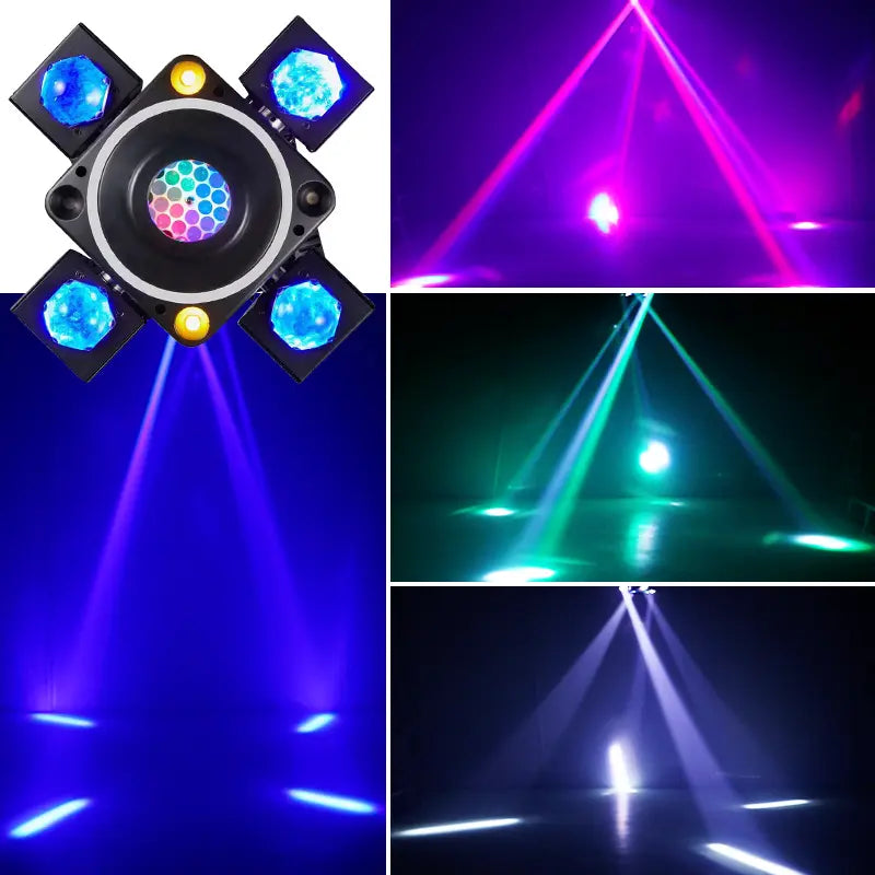 Four Arm Beam Party Lights