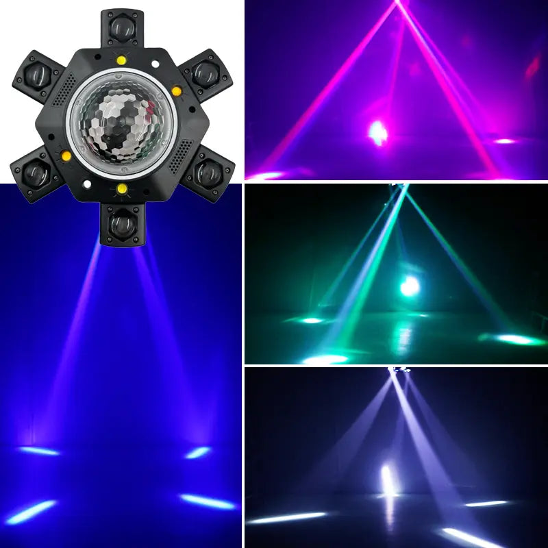 Six Arms Moving Head Stage Light