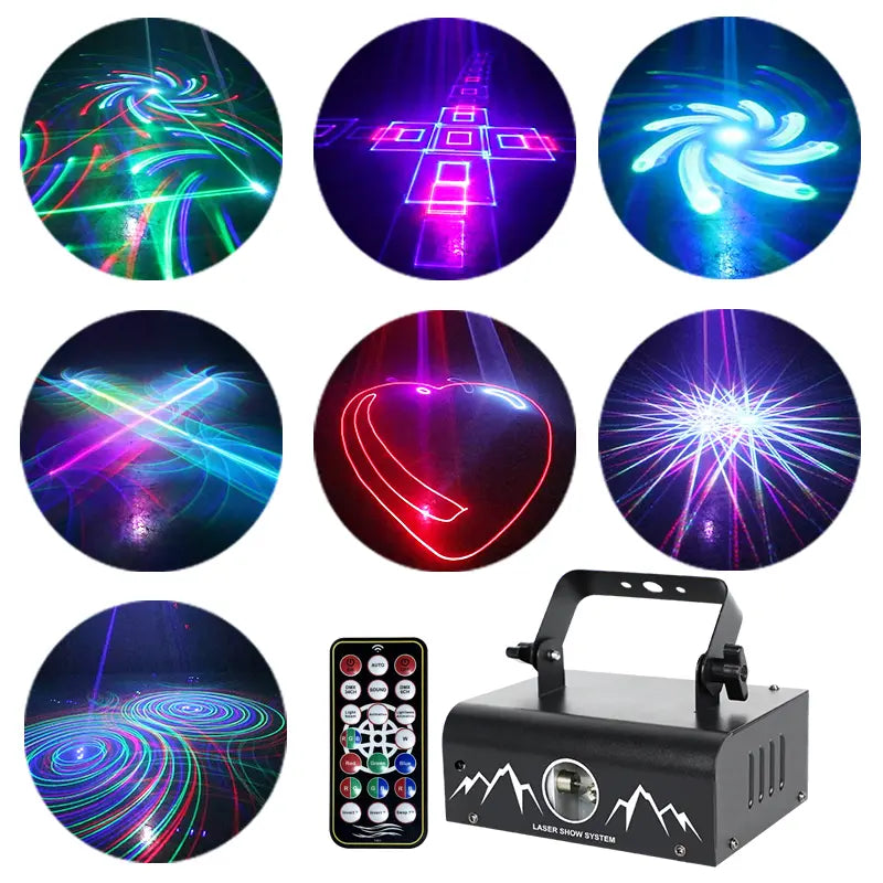 3nd Generation RGB Animation Laser Light-A21