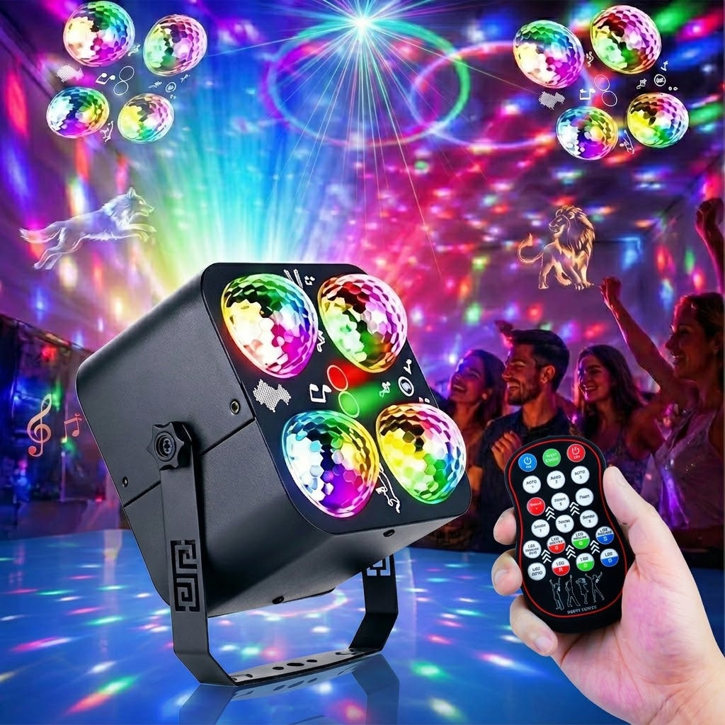 M17 Mini Aurora Projektor Beam Light | 6W RGB LED USB Bühne Party Atmosphäre Licht - Luzshow