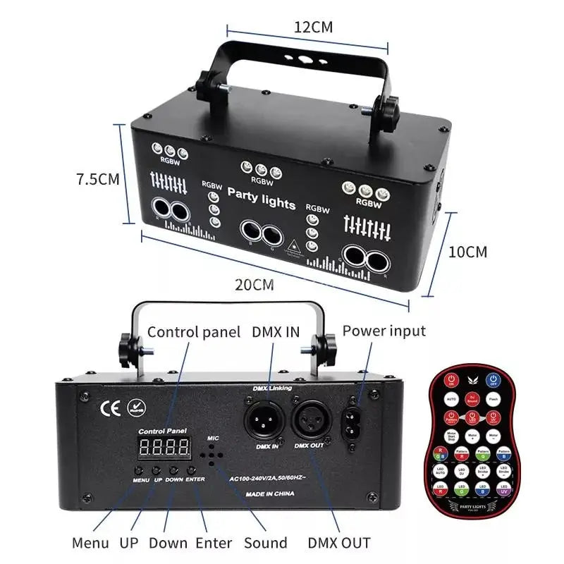 New 27-hole 4-in-1 laser light-B5