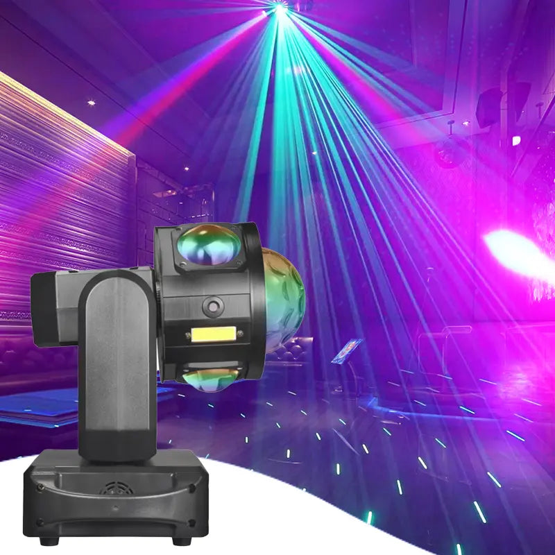 LED Flying Star Hammer Laser Light