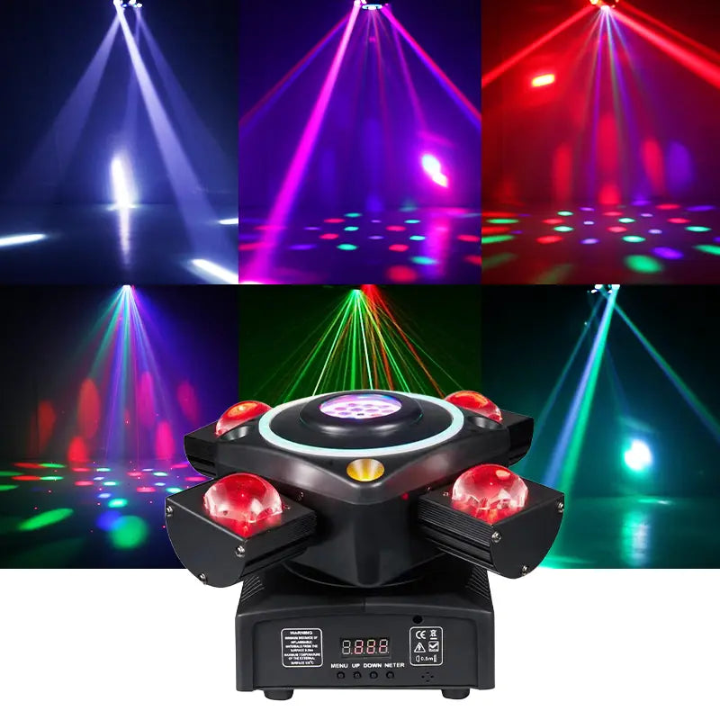 Four Arm Beam Party Lights