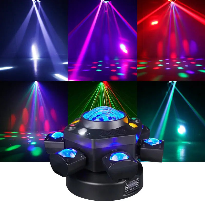 Six Arms Moving Head Stage Light