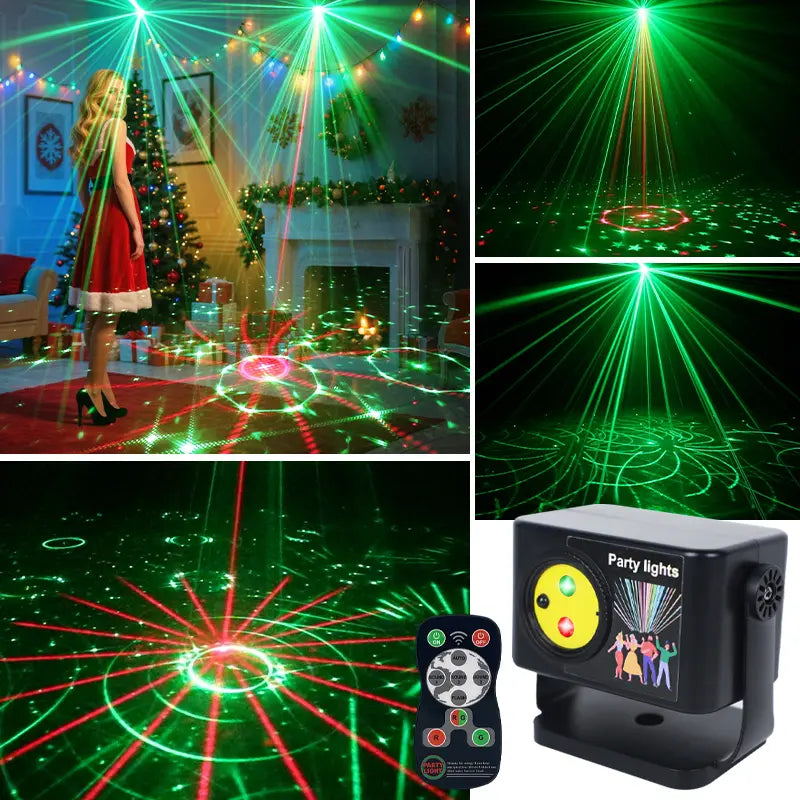Mini Red Green Party Light