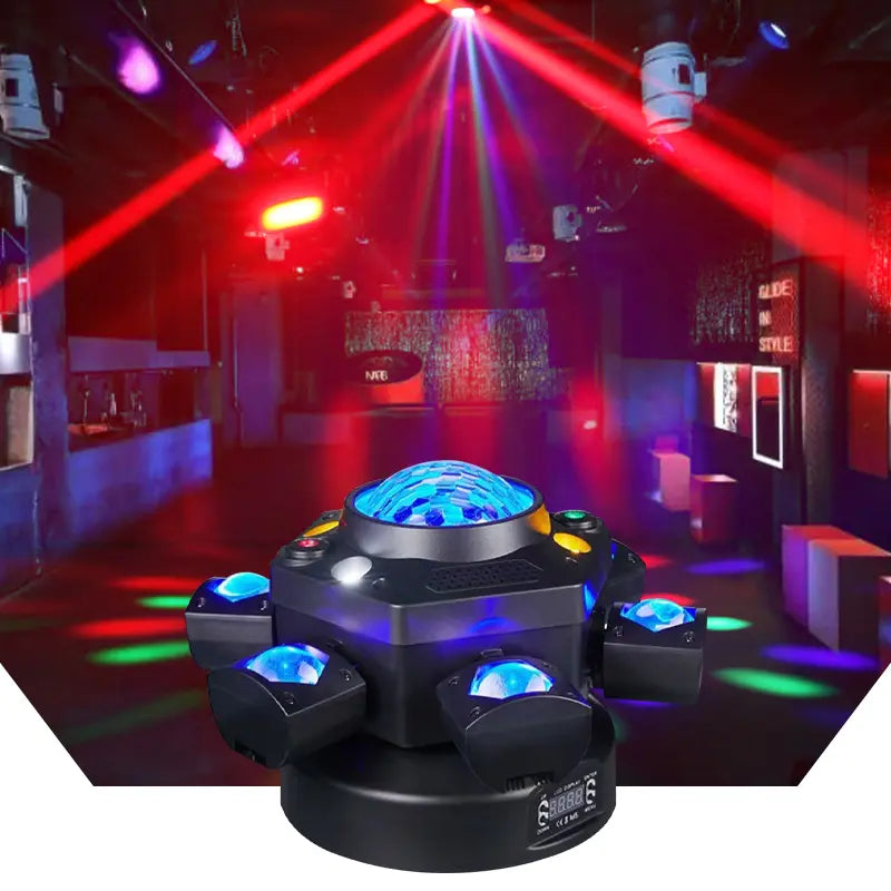 Six Arms Moving Head Stage Light