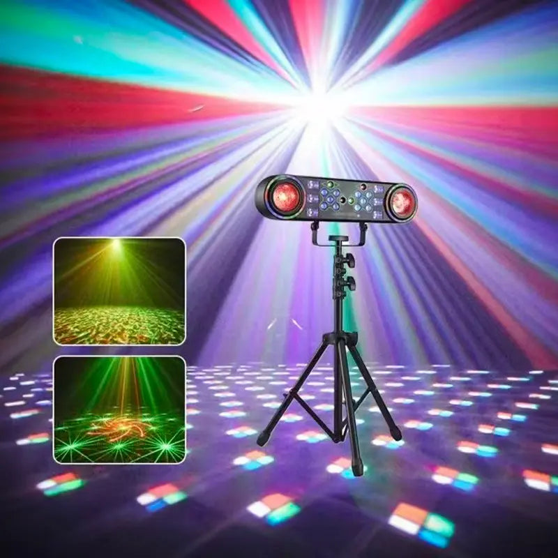 7-in-1 laser light with stand