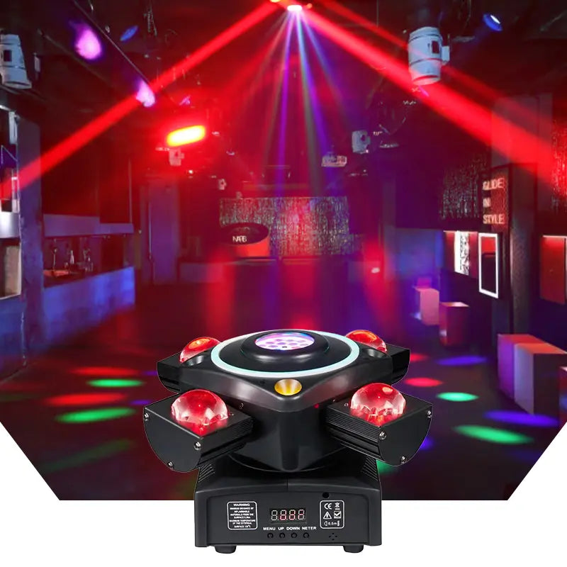 Four Arm Beam Party Lights