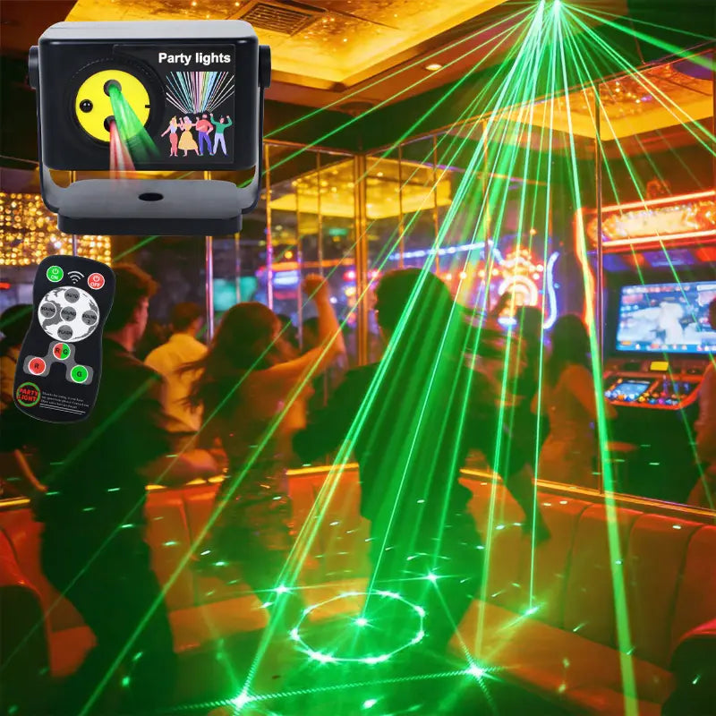 Mini Red Green Party Light