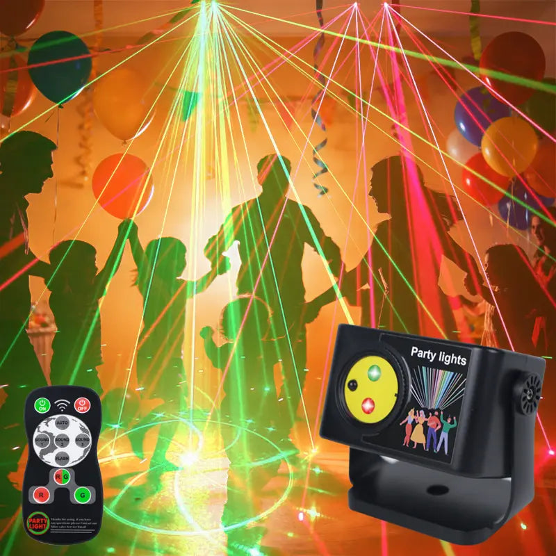 Mini Red Green Party Light