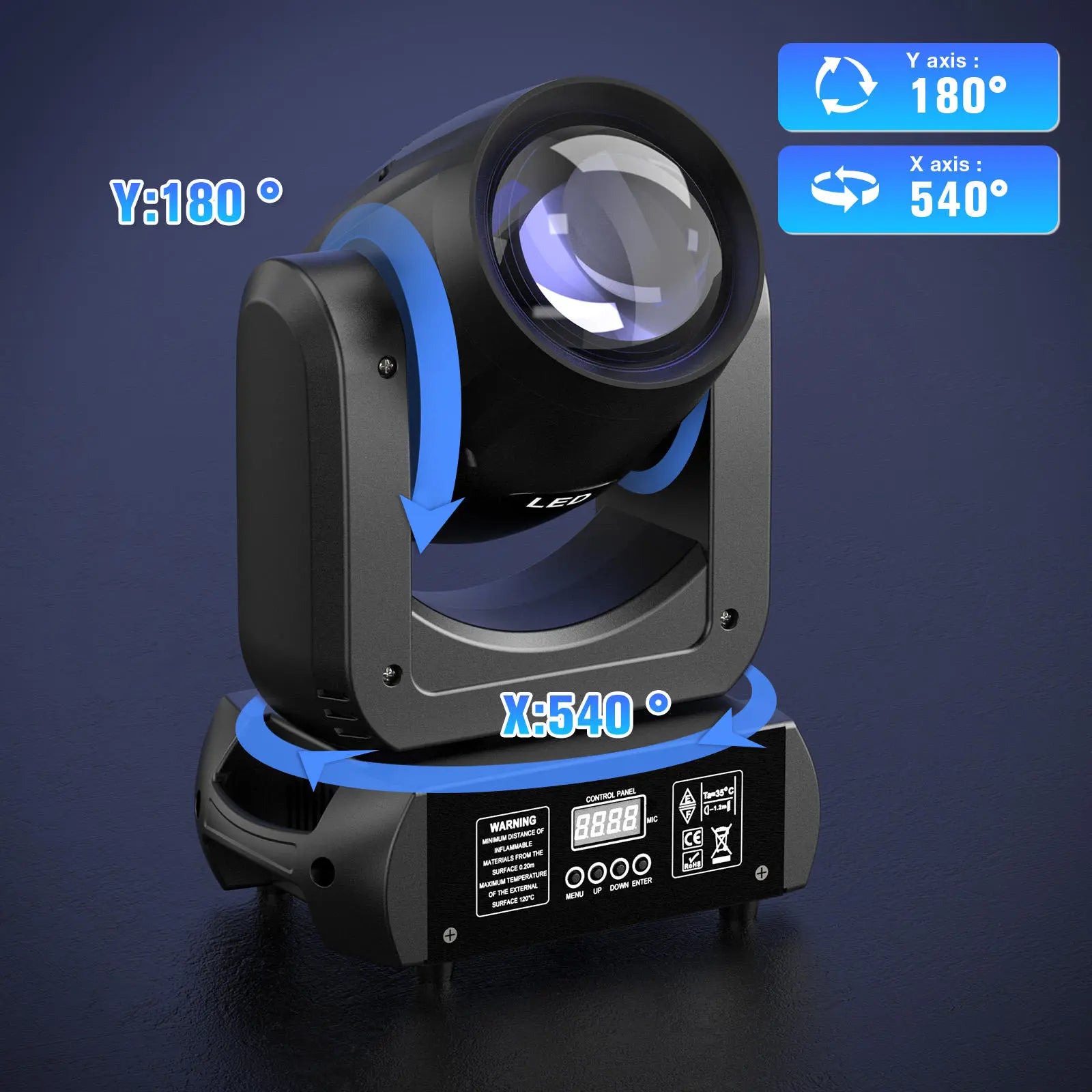 150W Moving Head Beam Laser Light