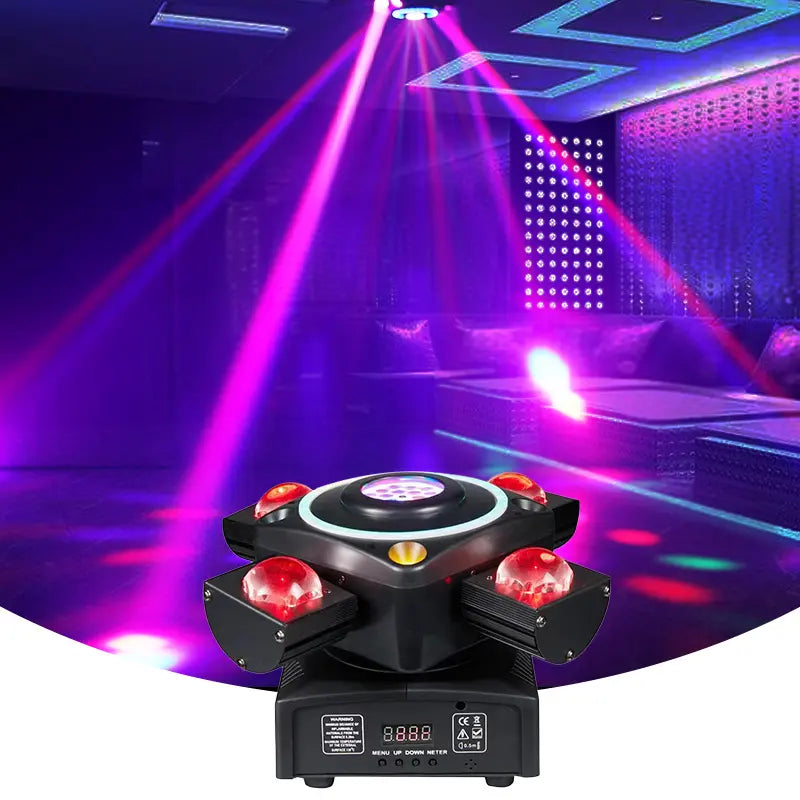Four Arm Beam Party Lights