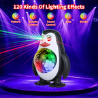Penguin pattern party light