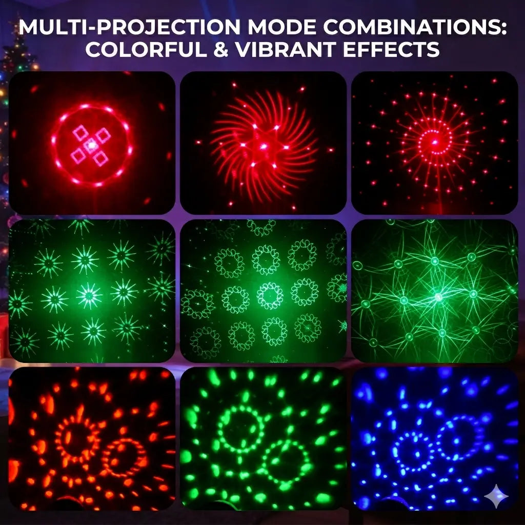 Mini Portable Party Laser Light Kit