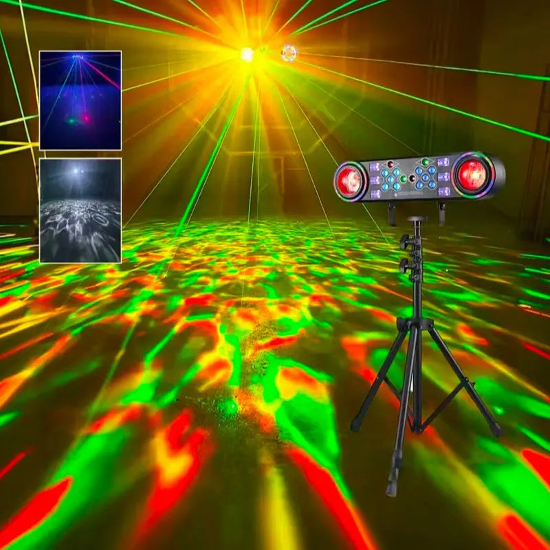 7-in-1 laser light with stand
