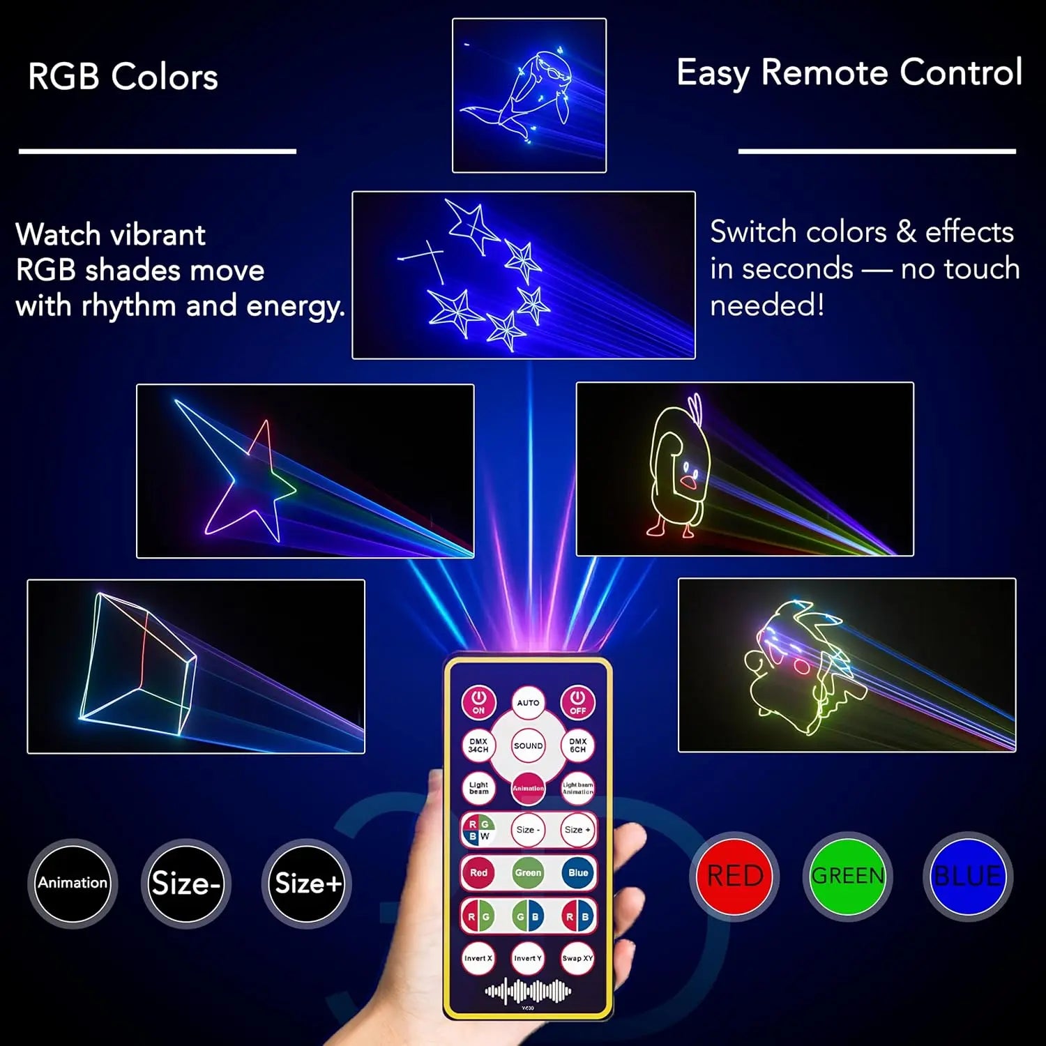 4th generation animation laser light-A24