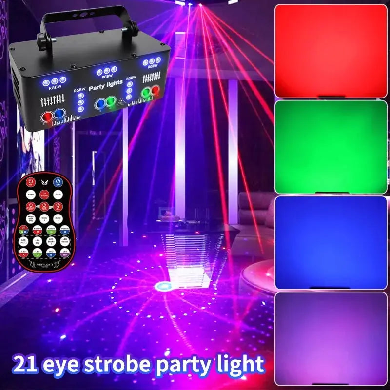New 27-hole 4-in-1 laser light-B5