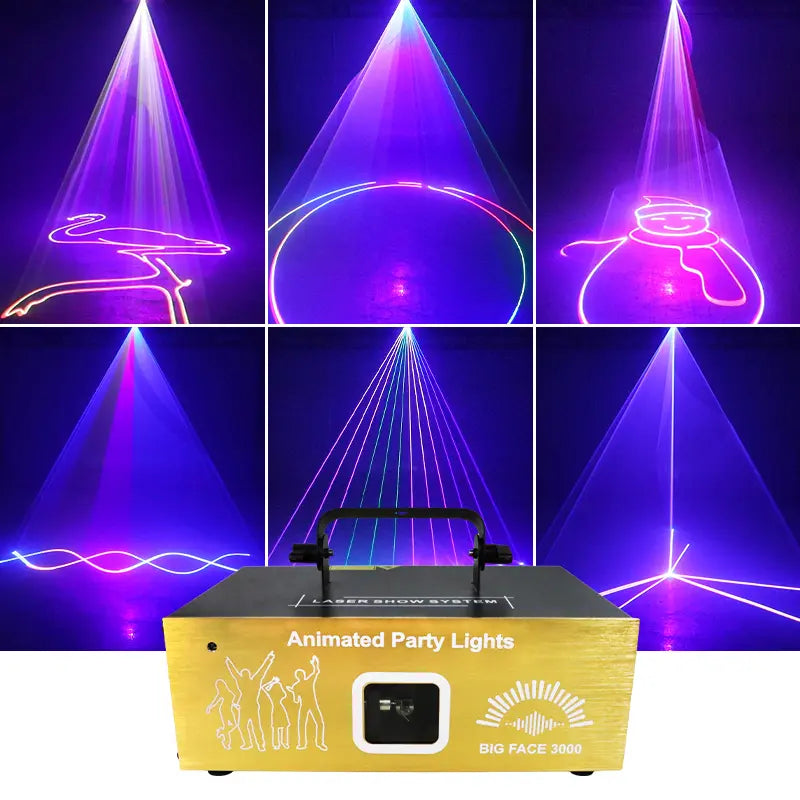 New 3w animation laser light