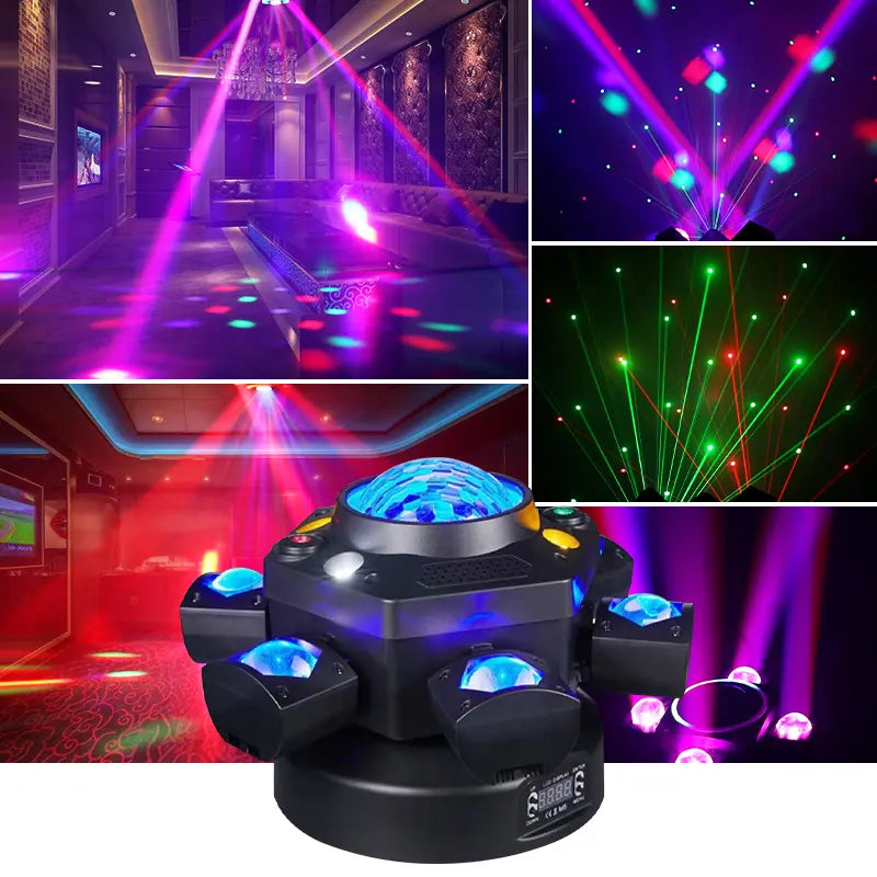 Six Arms Moving Head Stage Light