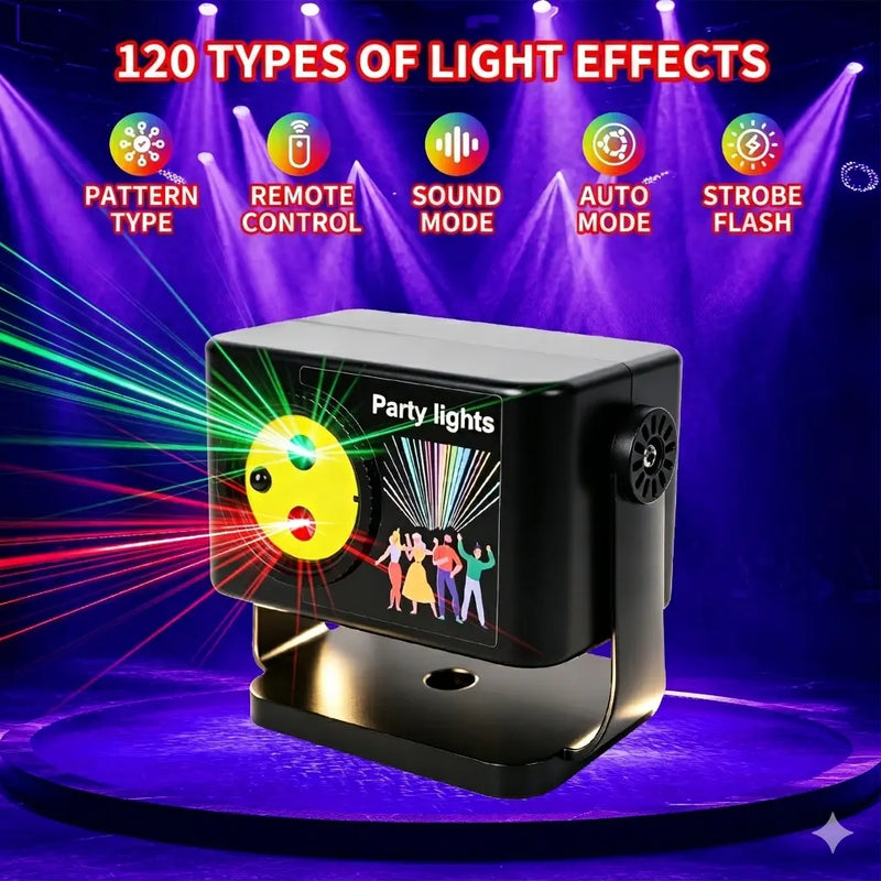 Mini Portable Party Laser Light Kit