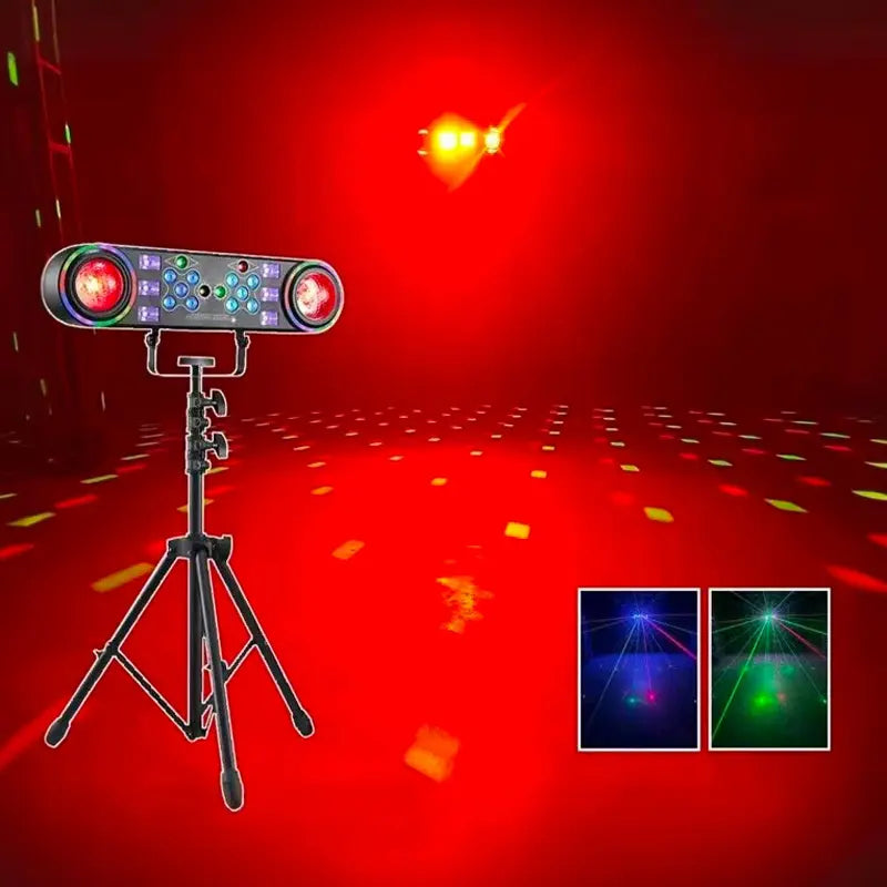 7-in-1 laser light with stand