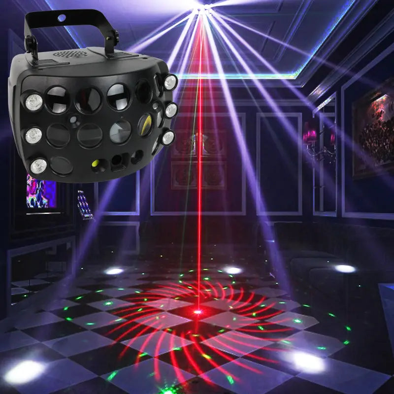 5 in 1 RGB Strobe Laser Light-B23