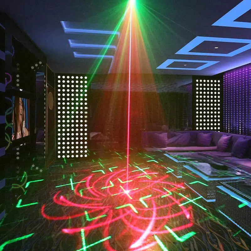 5 in 1 RGB Strobe Laser Light-B23