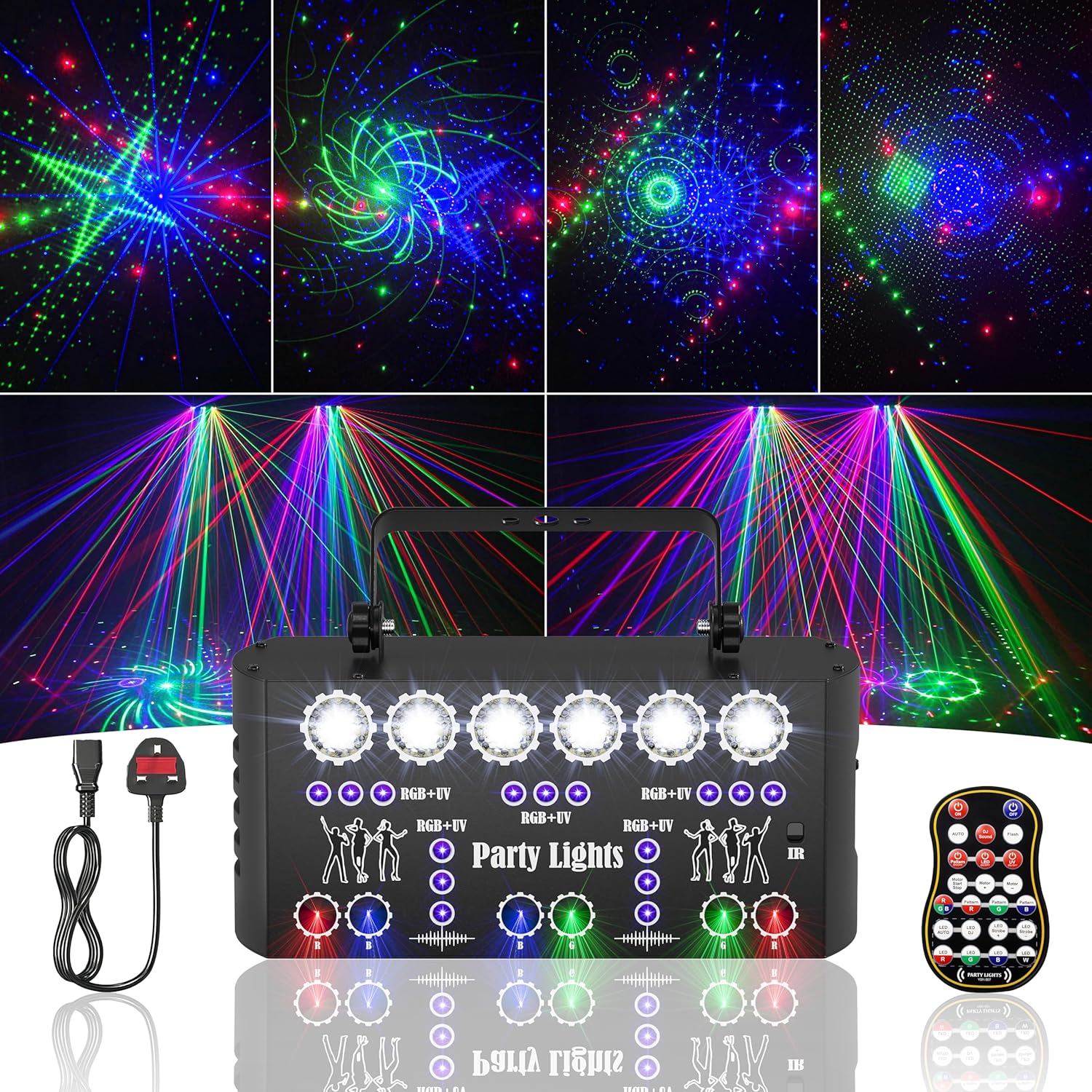 RGB Disco Laser Light 27 Eye | Luzshow M4