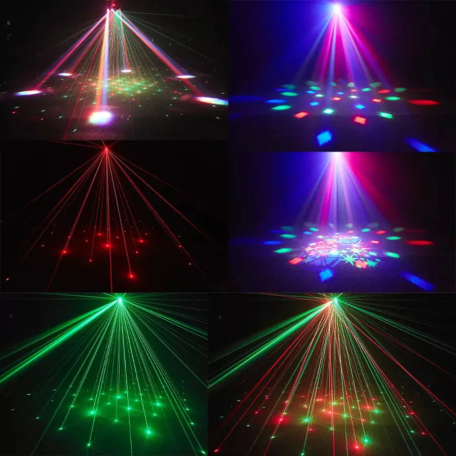 New Six-arm Mirror Effect Moving Head Light-E9