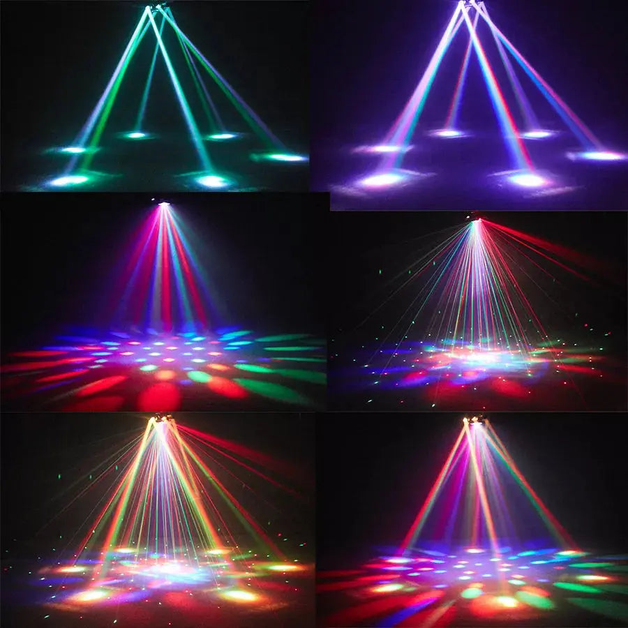 New Six-arm Mirror Effect Moving Head Light-E9