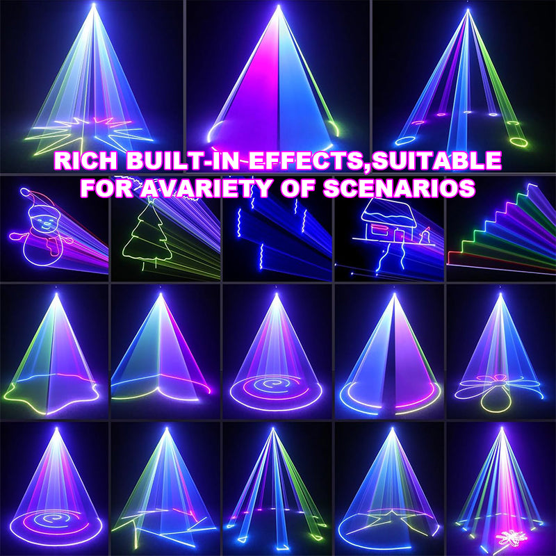 3W RGB Animation Laser Light | Luzshow F22