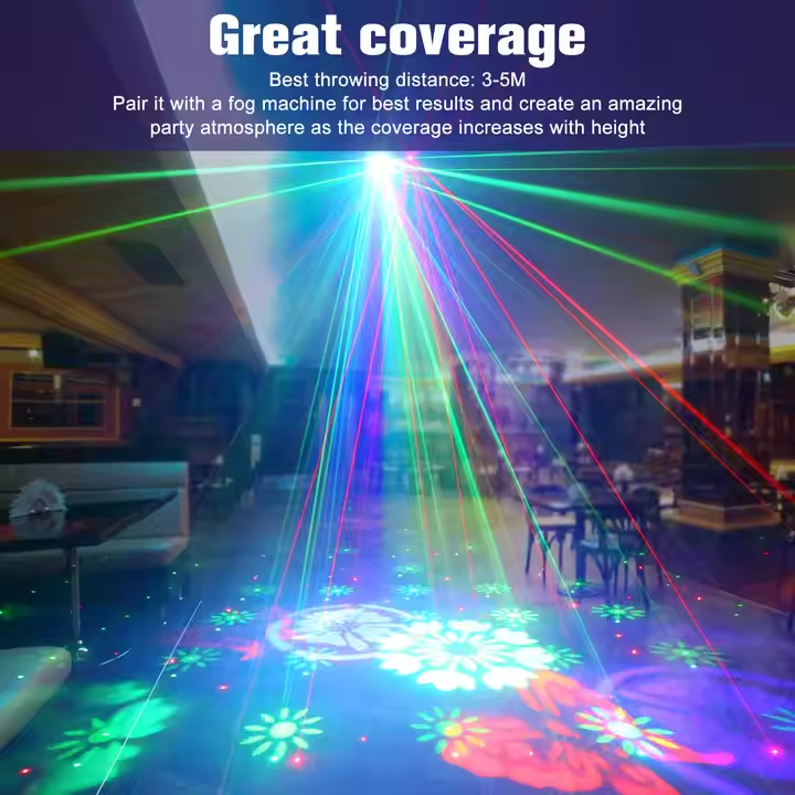 World Windows 7-in-1 Laser Light | Luzshow M5