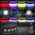F2 45-LED Vollfarb-Stroboskoplicht | 6-Farben USB-Bühnen-Party-Stroboskoplicht - Luzshow