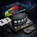 F2 45-LED Vollfarb-Stroboskoplicht | 6-Farben USB-Bühnen-Party-Stroboskoplicht - Luzshow