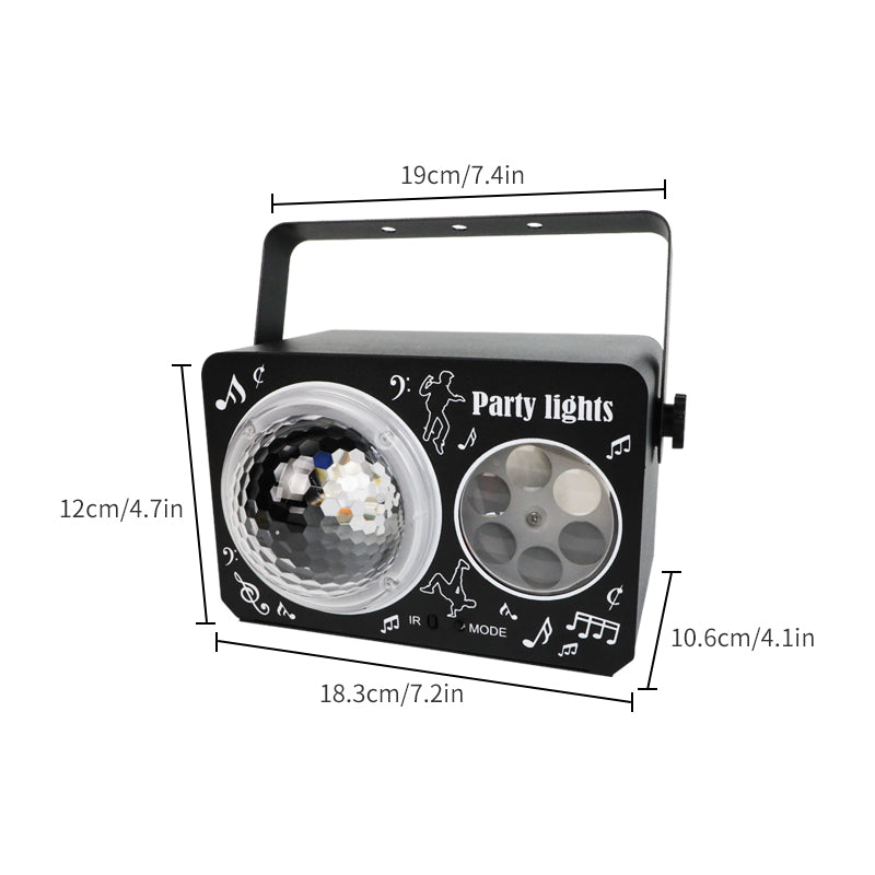 Pattern Magic Ball Party Light | Luzshow F4