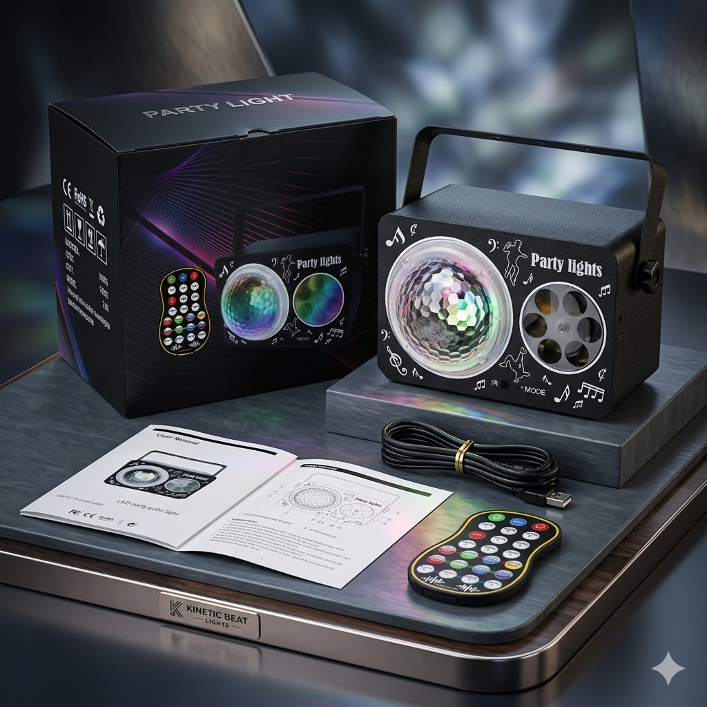 Pattern Magic Ball Party Light | Luzshow F4