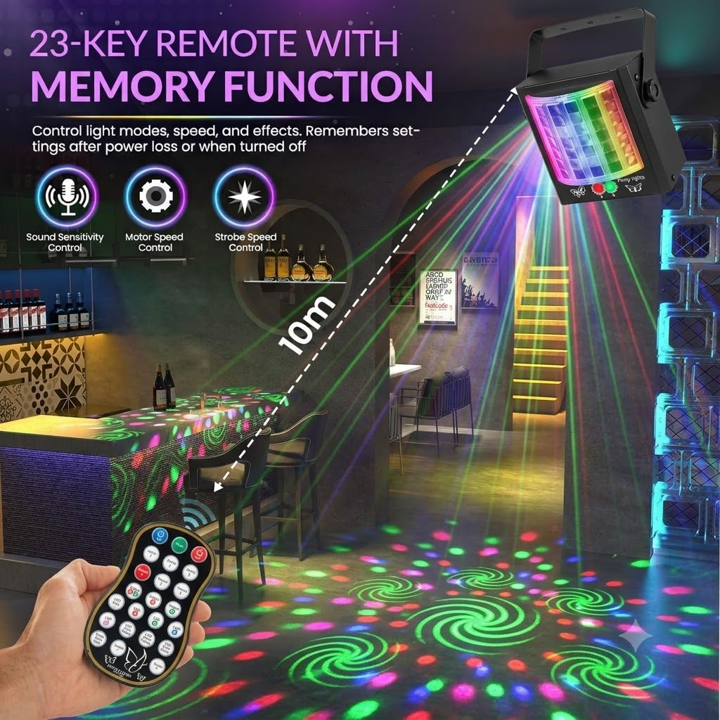 Mini Butterfly Laser Light | Luzshow M14