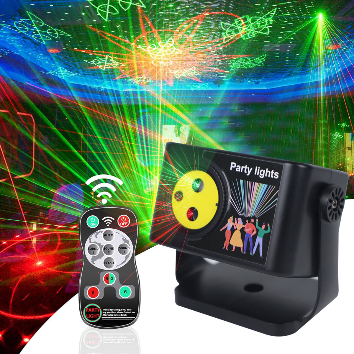 RG Mini Party Laser Light | Luzshow M15