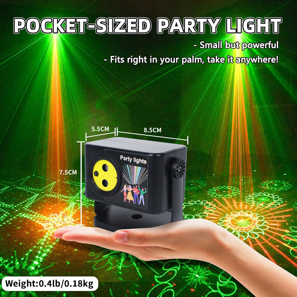 RG Mini Party Laser Light | Luzshow M15