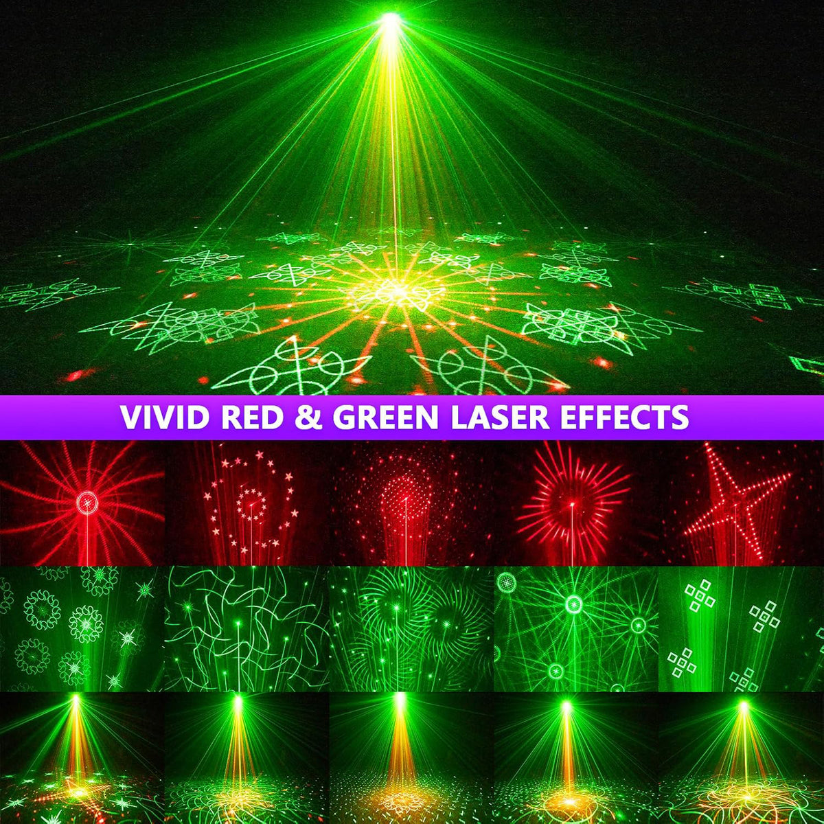 RG Mini Party Laser Light | Luzshow M15