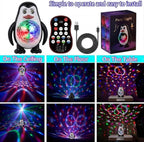 Penguin Mini Aurora Projector Beam Light | Luzshow M16