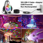 Penguin Mini Aurora Projector Beam Light | Luzshow M16