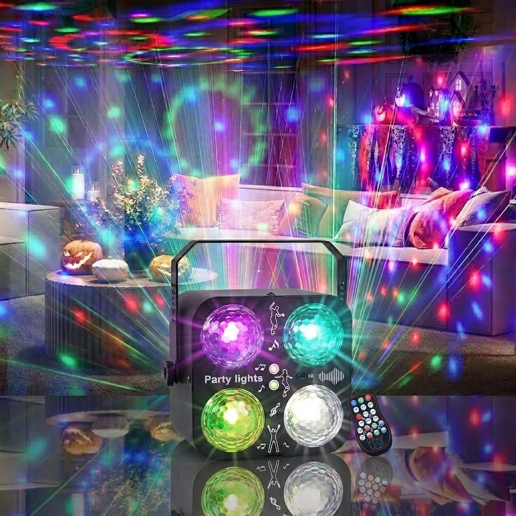 M17 Mini Aurora Projektor Beam Light | 6W RGB LED USB Bühne Party Atmosphäre Licht - Luzshow