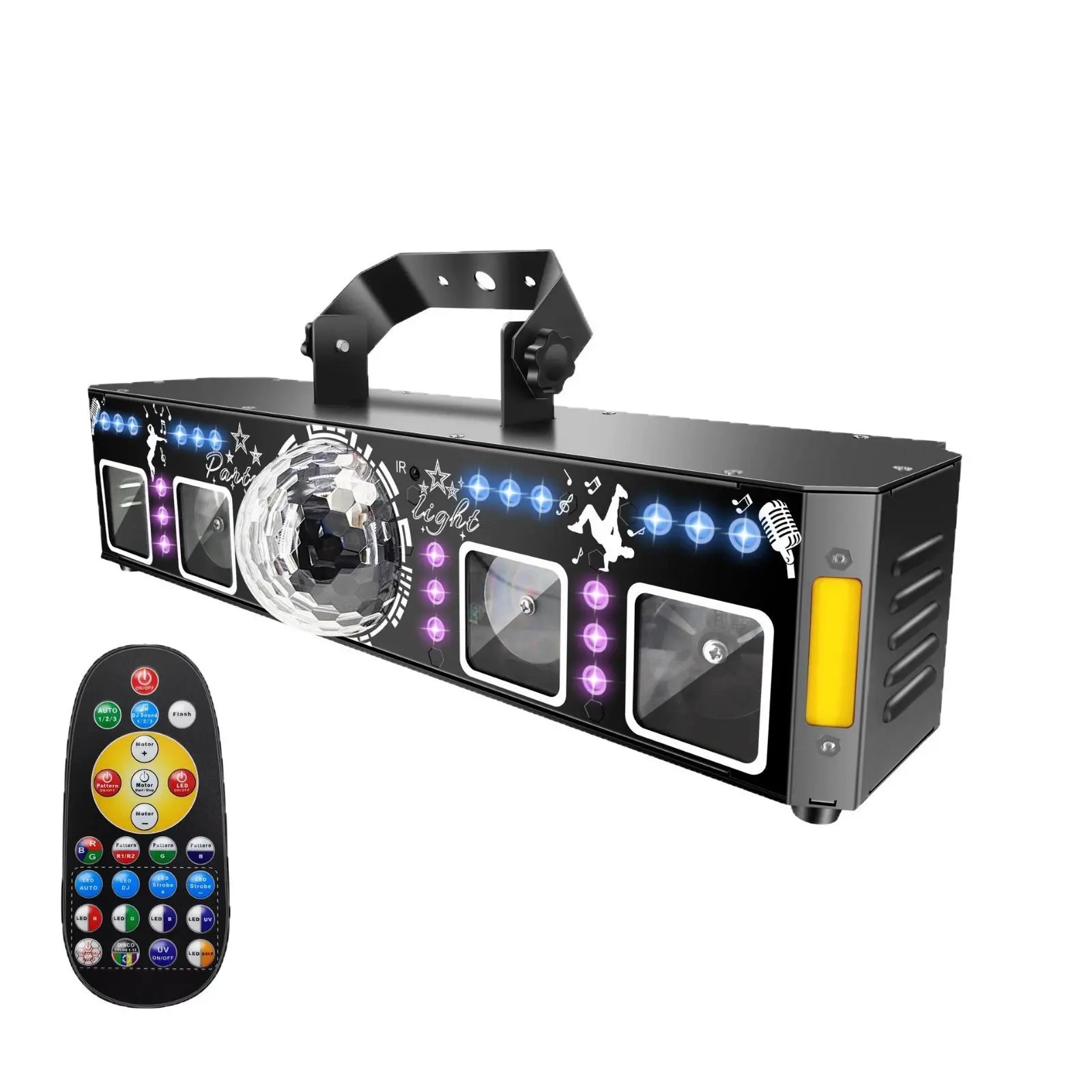 Six-in-one stage laser beam light