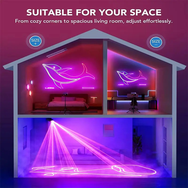 DIY App Drawing Laser Light