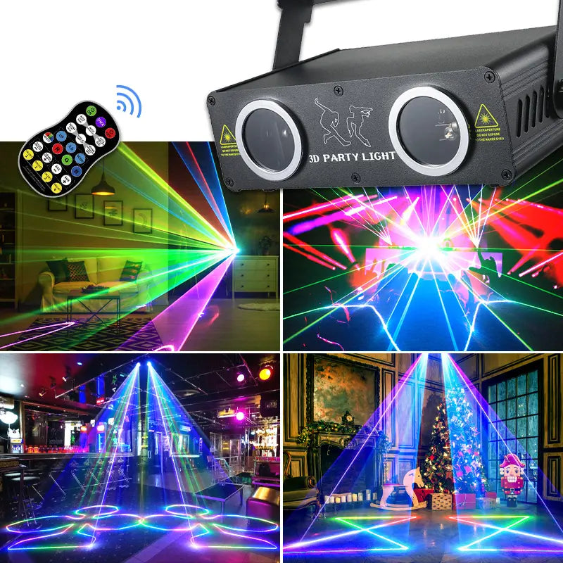 iOS/Android APP animation full color laser light